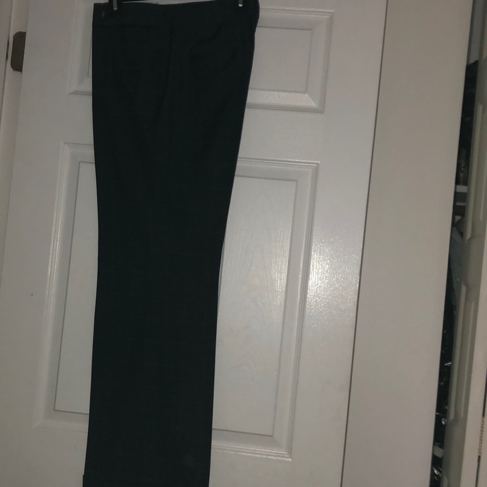 Gray window pane Pants